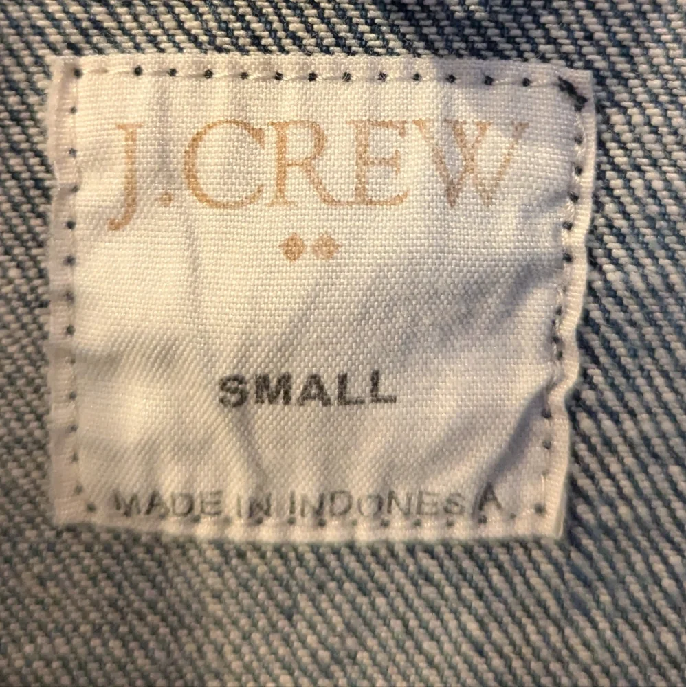 J.‎ CREW Denim Jacket Small